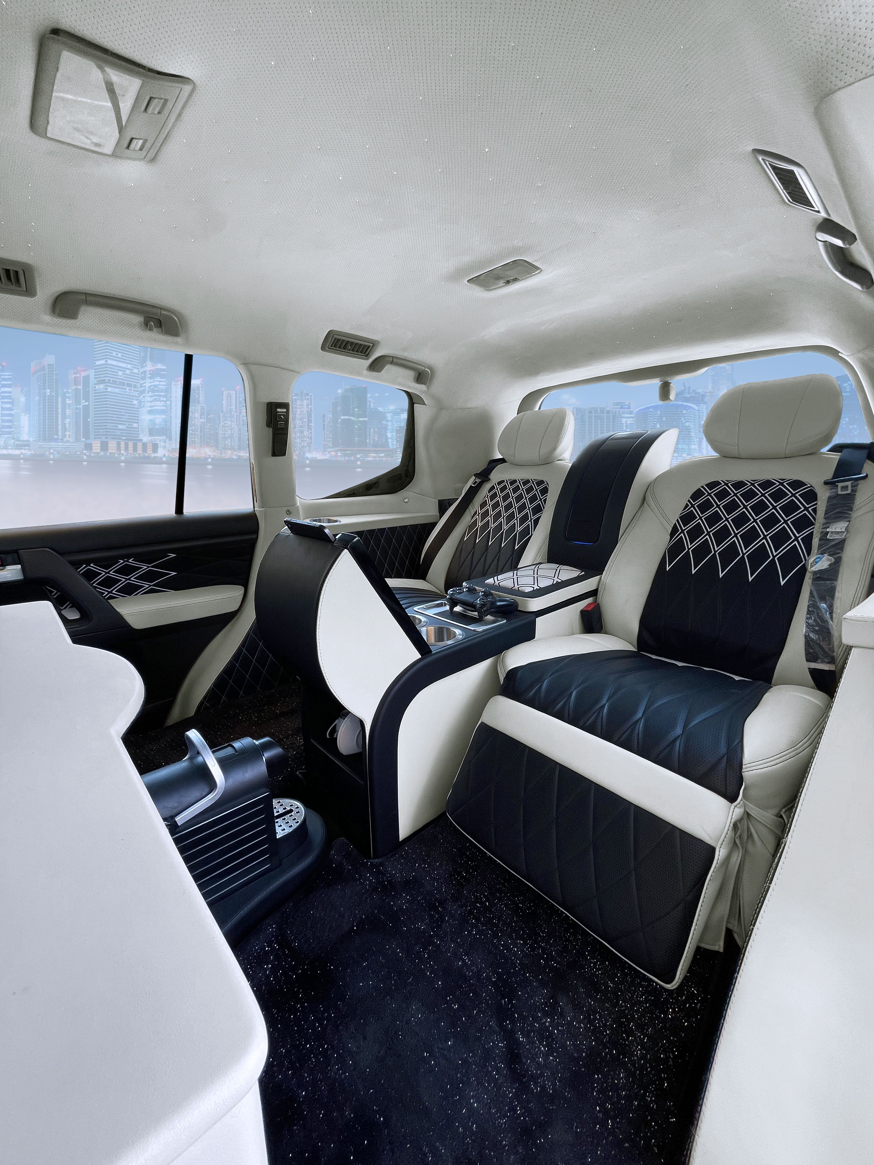 Toyota Land Cruiser VIP interior Dubai