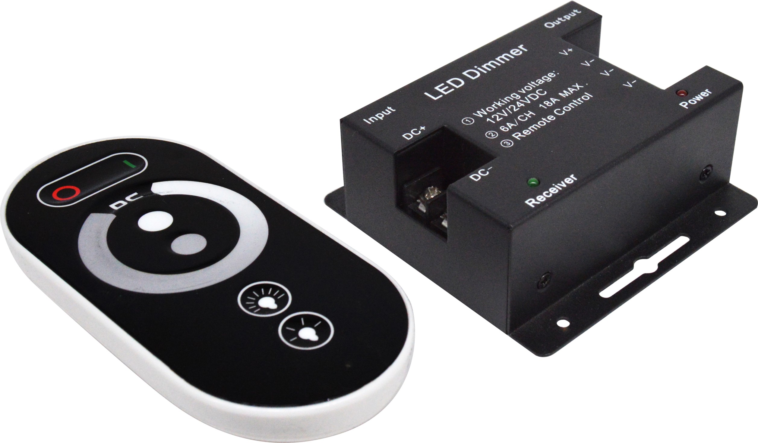 Dimming Controller with RF Remote "Output: 6A*3CH"