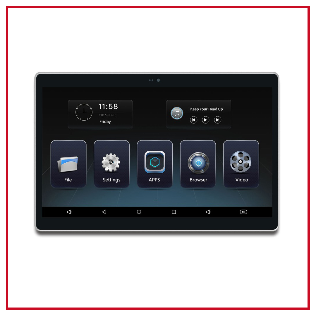 1188 11.6" UNIVERSAL ANDROID HEADREST MONITOR 2+16G