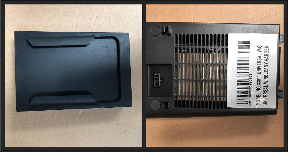 33011 PORTABLE IN CAR UNIVERSAL WIRELESS CHARGER