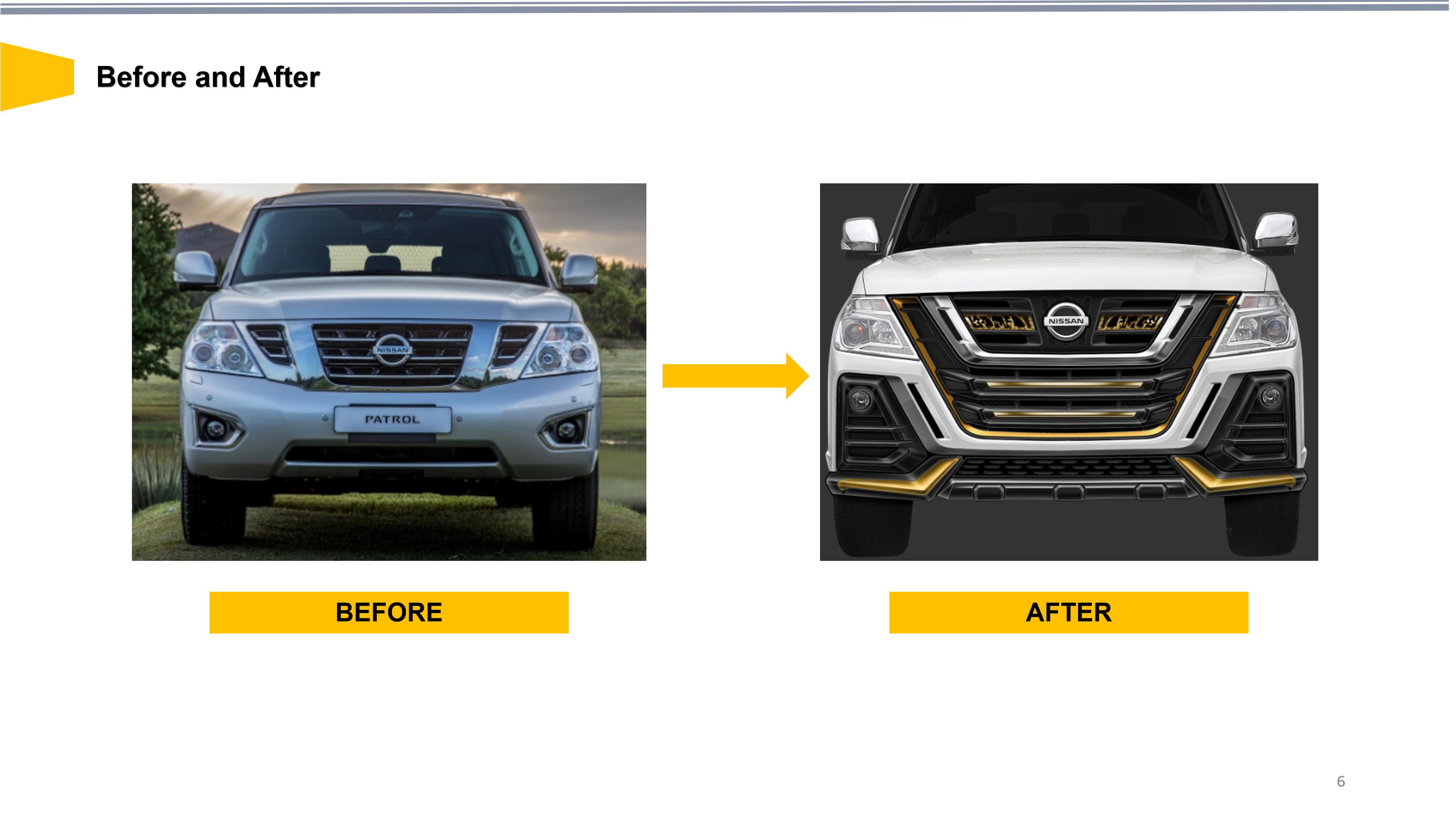 NISSAN PATROL BODY KIT WITH SIDE STEP