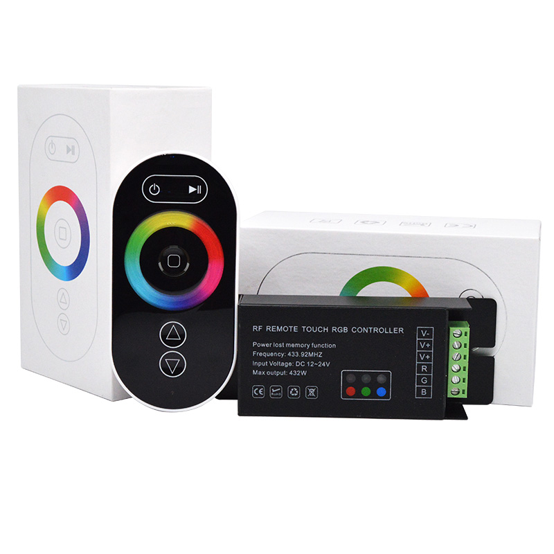 Luxury RGB LED Controller with RF Remote  "Output: 6A*3CH" (VIP)