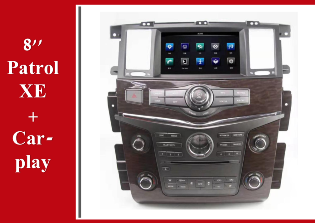 58139 8" NISSAN PATROL AVN FOR XE CAR WITH ANDROID AUTO & CARPLAY