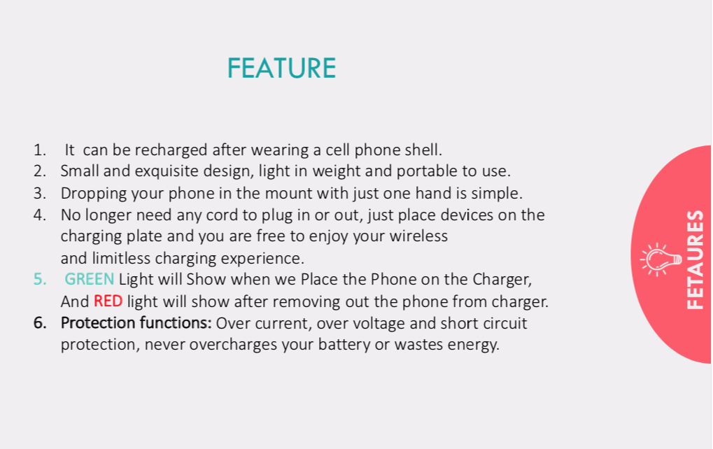33010-CIVIC Wireless Charger