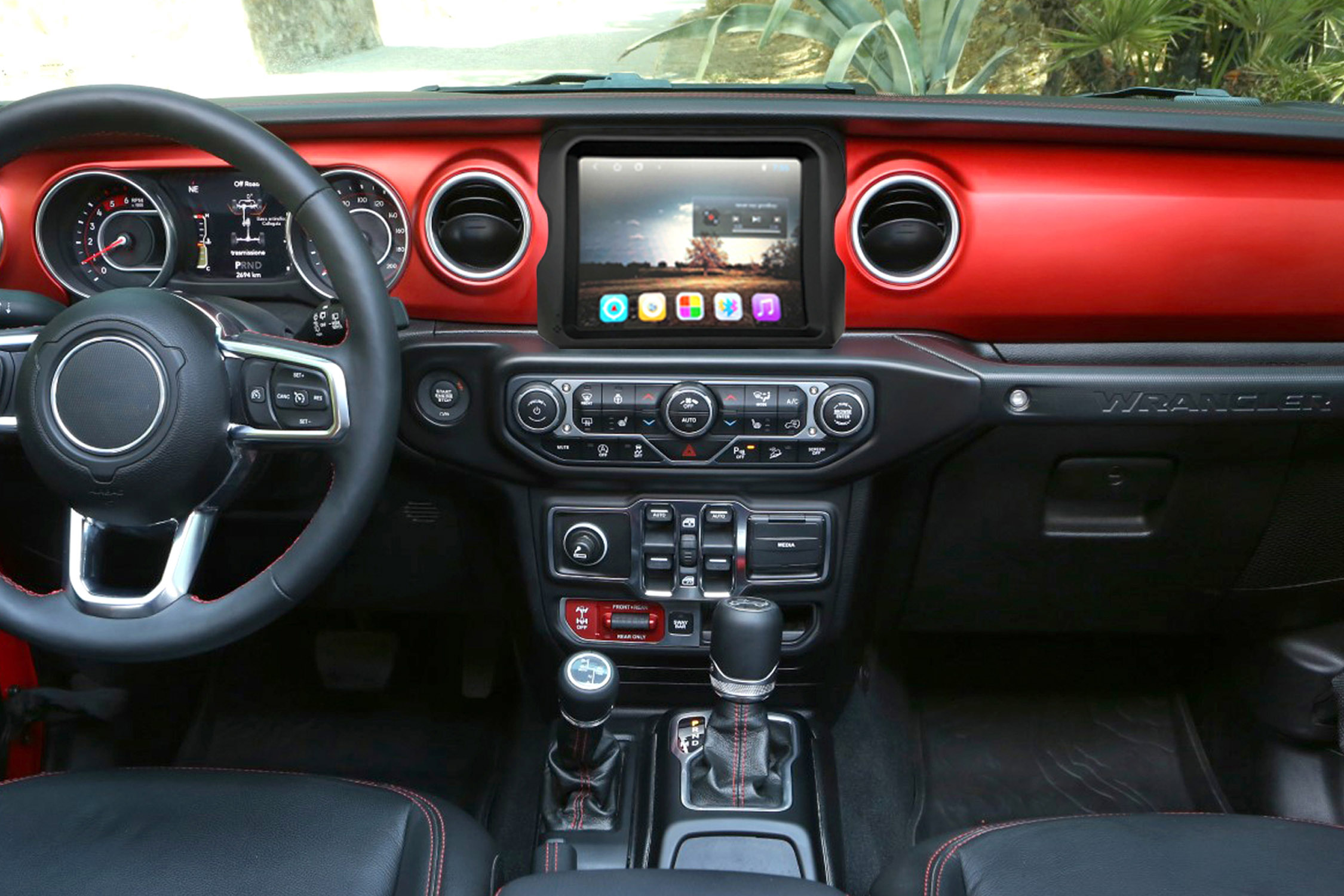 55074 8.4" AVN&CAM INTERFACE OF JEEP WRANGLER 2018-19