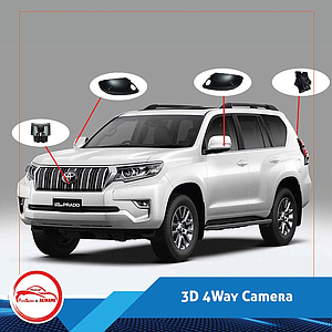 3333 Toyota Prado 3D 4Way Camera